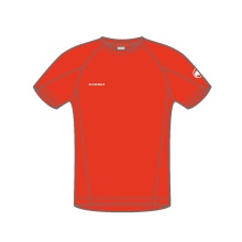 Mammut Wander-Tshirt Aegility FL Outdoor (antimikrobiell, stretchfähig) rot Herren